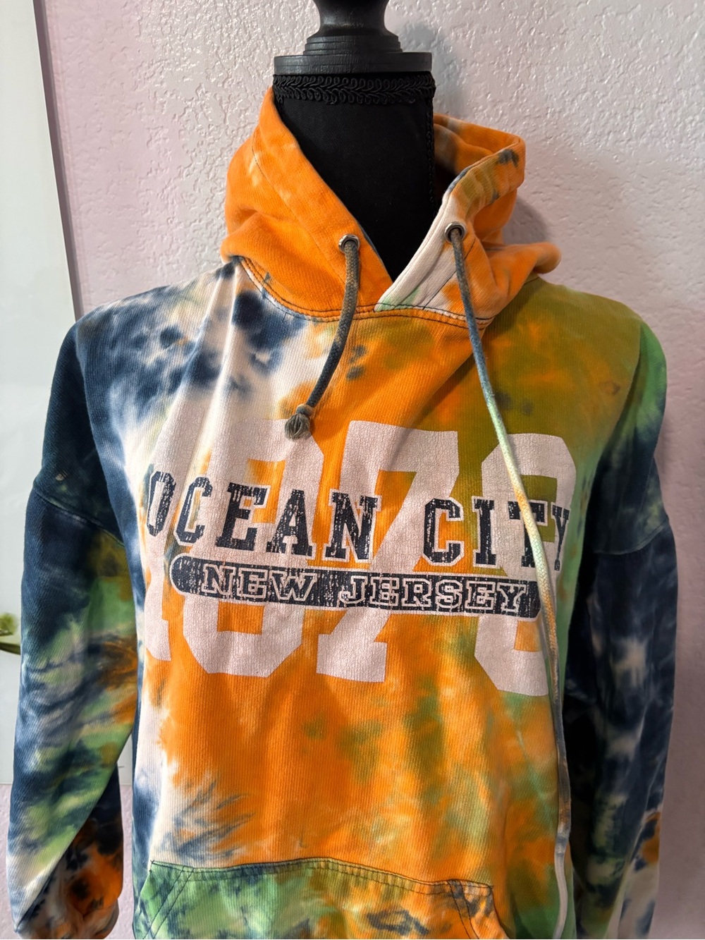 Ocean City tie dye sweatshirt size large - Picture 2 of 6